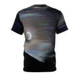 Lower Saranac Full Moon - Night Sky Graphic Shirt