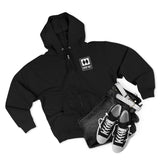 Whiteface Mountain Ski Trails - Expert Only Zipper Hoodie