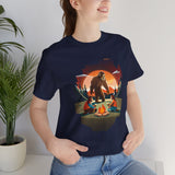 Adirondack Big foot Campfire Unisex Jersey Tee