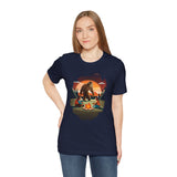 Adirondack Big foot Campfire Unisex Jersey Tee