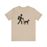 Adventure Hiking Dog with Parent