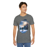 Adirondack Skiing - Short Sleeve Shirt