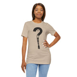 Question Mark Guitar Unisex Tee - Music Lover's Short Sleeve Shirt