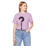 Question Mark Guitar Unisex Tee - Music Lover's Short Sleeve Shirt