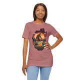 Adirondack Big foot Campfire Unisex Jersey Tee