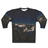 Adirondack Great Range From Pyramid Super MoonUnisex Sweatshirt