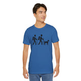 Adventure Hiking Dog with Parents Tshirt