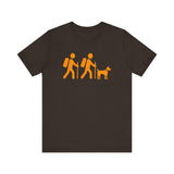 Adventure Hiking Dog with Parents Tshirt