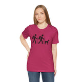 Adventure Hiking Dog with Parents Tshirt