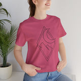 Mountain Moon Double Diamond Unisex Tshirt