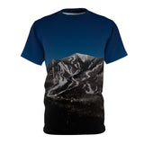 Whiteface Mountain Vista Unisex Cut & Sew Tee - Perfect for Outdoor Enthusiasts & Adventurers
