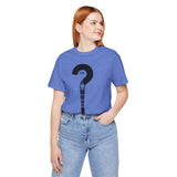 Question Mark Guitar Unisex Tee - Music Lover's Short Sleeve Shirt