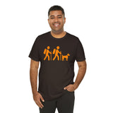 Adventure Hiking Dog with Parents Tshirt