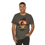 Adirondack Big foot Campfire Unisex Jersey Tee