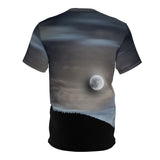 Lower Saranac Full Moon - Night Sky Graphic Shirt
