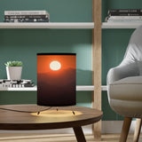 Algonquin Mtn Sunrise Tripod Lamp with High-Res Printed Shade