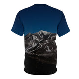 Whiteface Mountain Vista Unisex Cut & Sew Tee - Perfect for Outdoor Enthusiasts & Adventurers