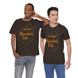 Entering Adirondack Park Unisex Jersey Short Sleeve Tee - Nature Lover's Essential