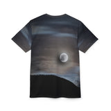 Lower Saranac Full Moon - Night Sky Graphic Shirt
