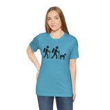 Adventure Hiking Dog with Parents Tshirt