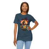 Adirondack Big foot Campfire Unisex Jersey Tee
