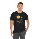 Min ion Full Moon Night Hiking - Adirondacks Tshirt