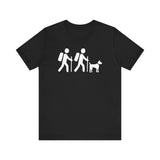 Adventure Hiking Dog with Parents Tshirt