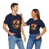 Adirondack Big foot Campfire Unisex Jersey Tee