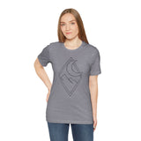Mountain Moon Double Diamond Unisex Tshirt