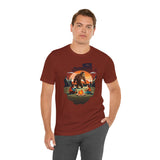 Adirondack Big foot Campfire Unisex Jersey Tee