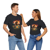 Adirondack Big foot Campfire Unisex Jersey Tee