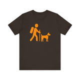 Adventure Hiking Dog with Parent