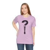 Question Mark Guitar Unisex Tee - Music Lover's Short Sleeve Shirt