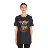 Lake Placid Minions Campfire Tee - Unisex Short Sleeve Jersey Shirt