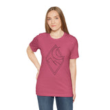 Mountain Moon Double Diamond Unisex Tshirt
