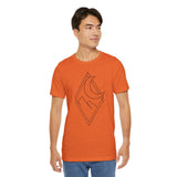 Mountain Moon Double Diamond Unisex Tshirt
