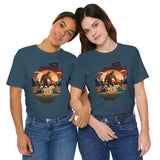Adirondack Big foot Campfire Unisex Jersey Tee