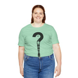 Question Mark Guitar Unisex Tee - Music Lover's Short Sleeve Shirt
