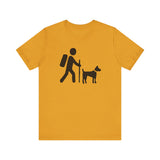 Adventure Hiking Dog with Parent