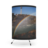 Niagara Falls Rainbow Tripod Lamp