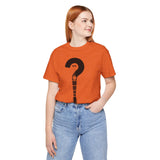 Question Mark Guitar Unisex Tee - Music Lover's Short Sleeve Shirt