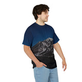 Whiteface Mountain Vista Unisex Cut & Sew Tee - Perfect for Outdoor Enthusiasts & Adventurers