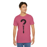 Question Mark Guitar Unisex Tee - Music Lover's Short Sleeve Shirt