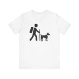 Adventure Hiking Dog with Parent