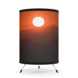 Algonquin Mtn Sunrise Tripod Lamp with High-Res Printed Shade