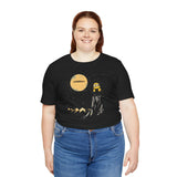Min ion Full Moon Night Hiking - Adirondacks Tshirt