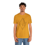 Mountain Moon Double Diamond Unisex Tshirt