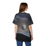 Lower Saranac Full Moon - Night Sky Graphic Shirt