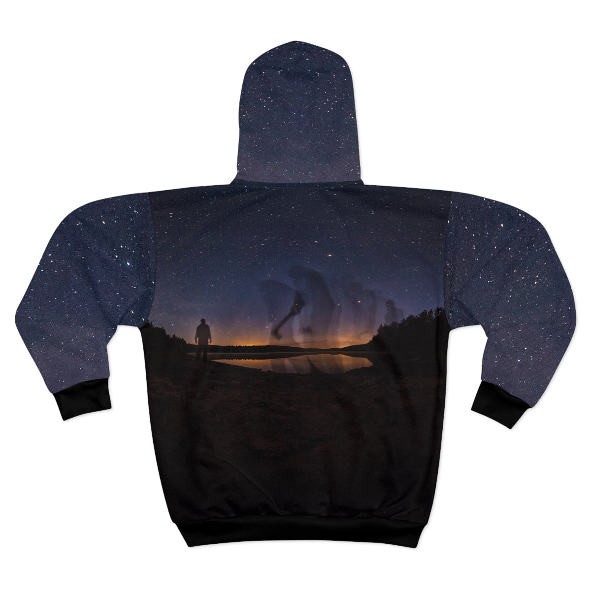 Adirondack Stargazer and Axeman - Zip Hoodie – Zdaks