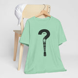 Question Mark Guitar Unisex Tee - Music Lover's Short Sleeve Shirt